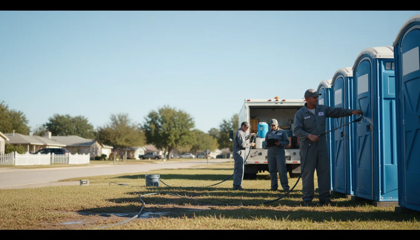Long-Term Portable Toilet Rental in Sedgwick, CO near me